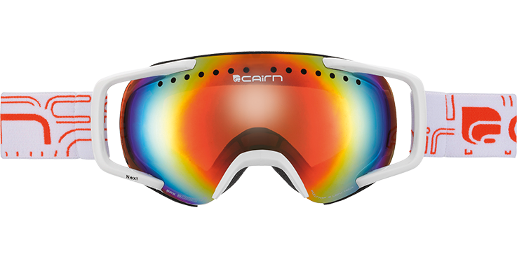 CAIRN NEXT BLANC BRILLANT MIROIR ORANGE