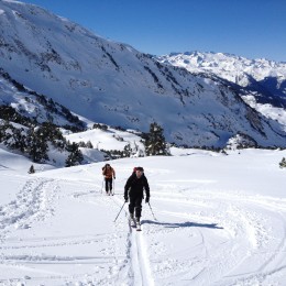 Expérience ski de rando Mourtis