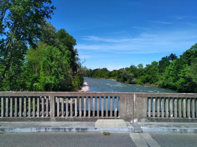 Parcours le long des berges de la Garonne et de ses Frontignes