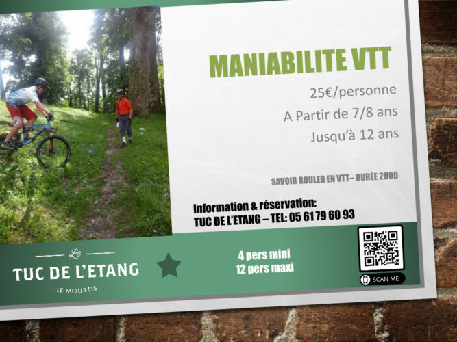 maniabilité VTT